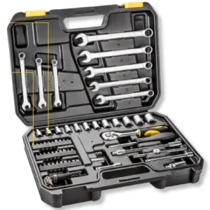 KLUCZE NASADOWE 1/4" 71szt. 38D645 TOPEX Oferta czasowa